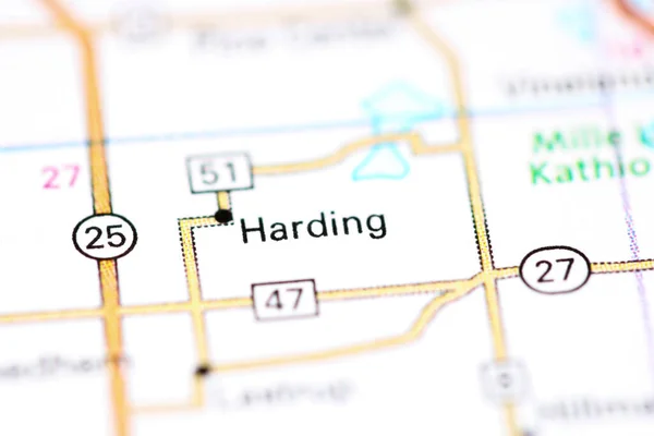 Harding Minnesota Abd Haritada — Stok fotoğraf