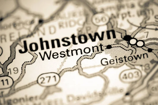 Westmont Pensilvânia Eua Sobre Mapa — Fotografia de Stock