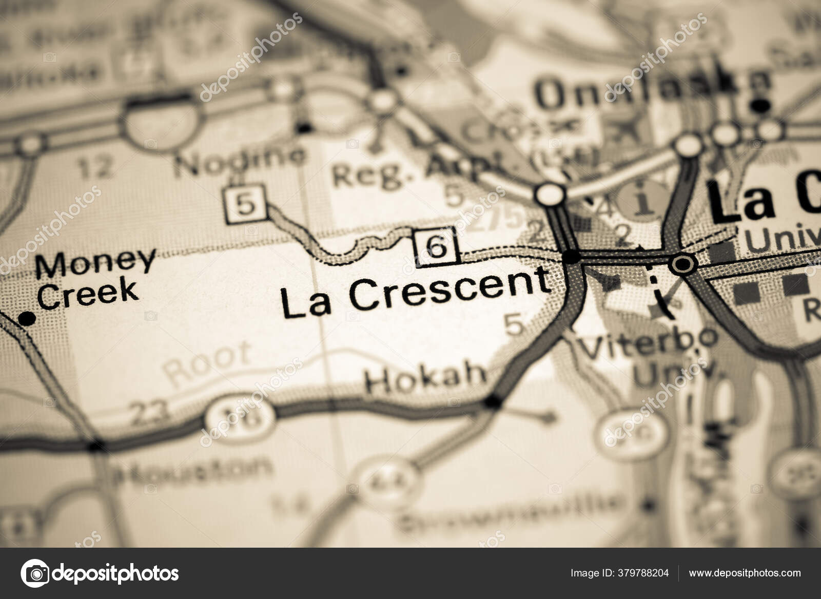 Crescent Iowa Usa Map Stock Photo by ©aliceinwonderland2020 379788204
