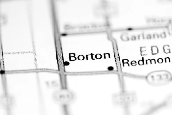 ボルトンだ イリノイ州 地理地図上のアメリカ — ストック写真