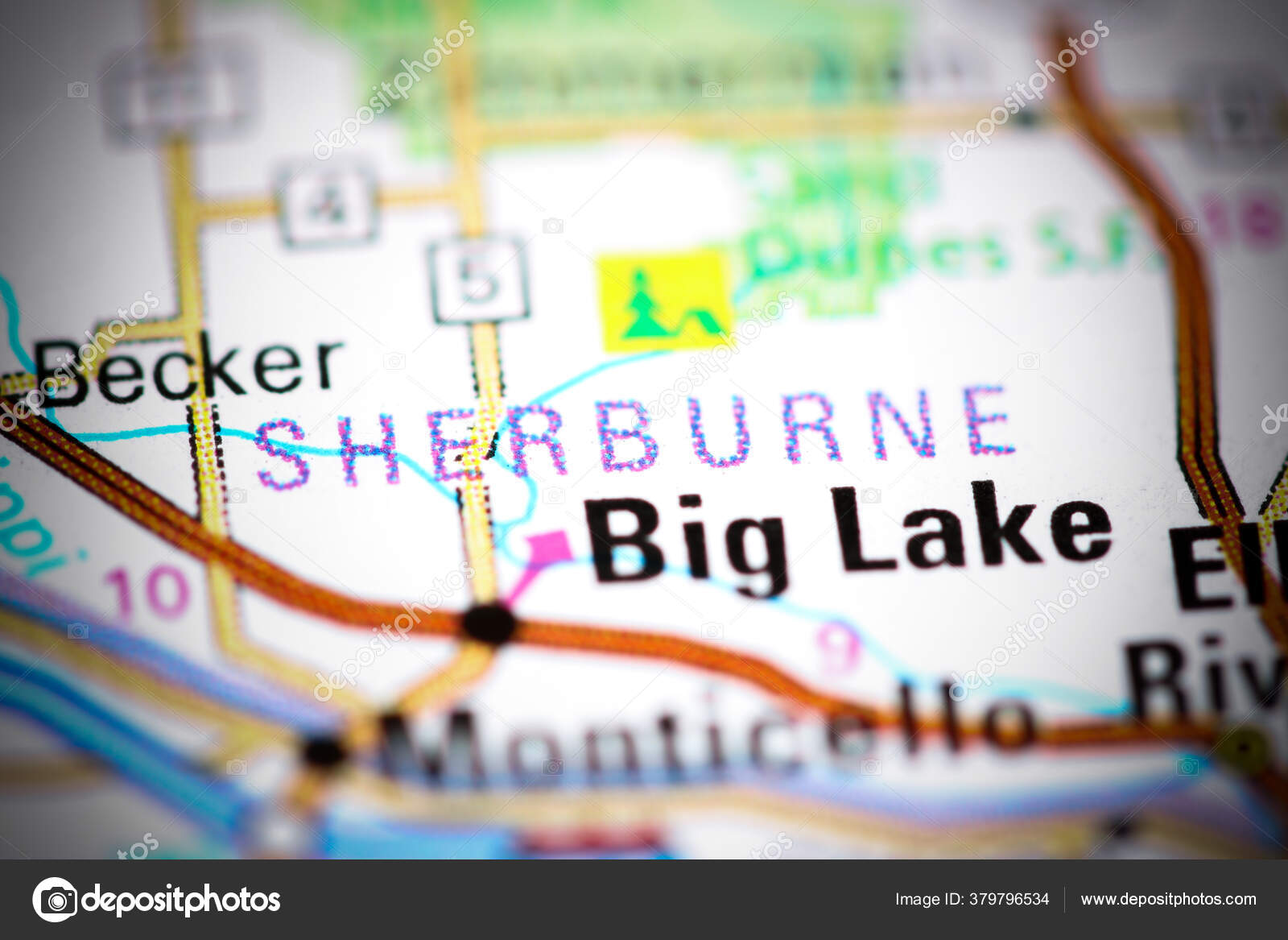 Sherburne Minnesota Usa Map Stock Photo by ©aliceinwonderland2020 379796534