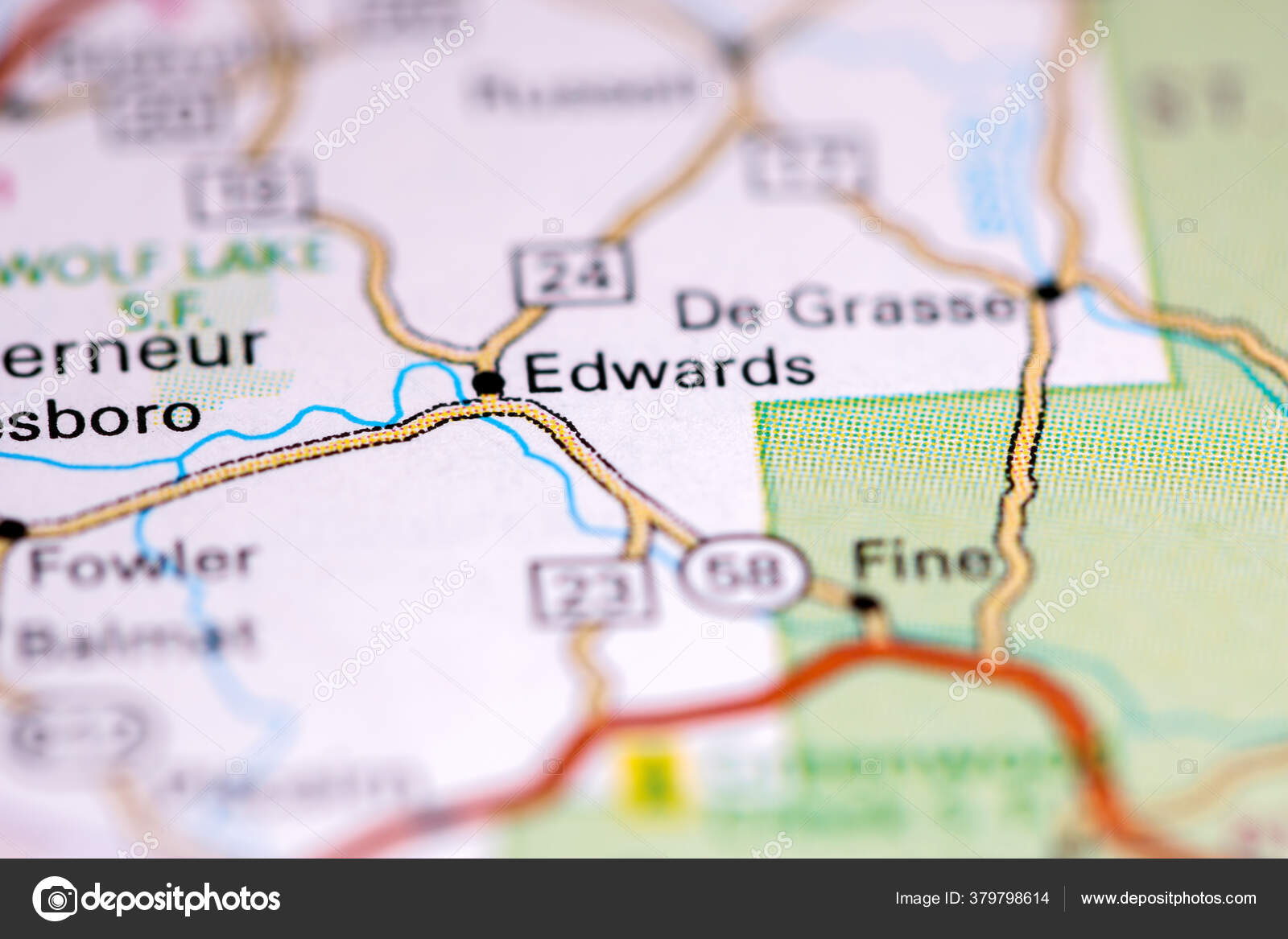 Edwards New York Usa Map Stock Photo by ©aliceinwonderland2020 379798614