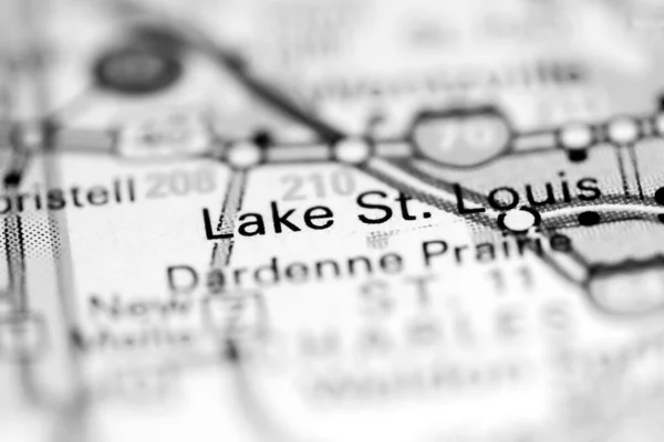 Lake Louis Missouri Usa Geography Map — Stock Photo, Image