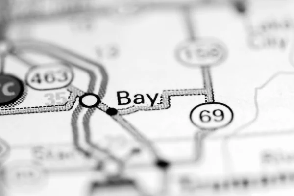 Bay Arkansas Usa Geography Map — Stock Photo, Image