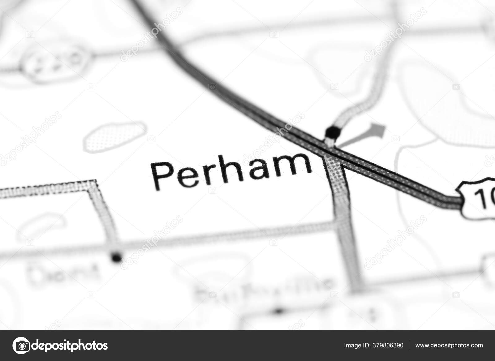 Perham Minnesota Usa Map — Stock Photo © aliceinwonderland2020 379806390