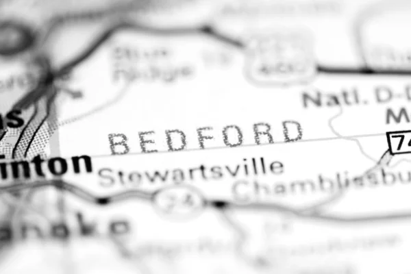 Bedford Virginia Eeuu Mapa Geográfico — Foto de Stock