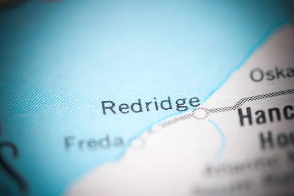 Redridge Michigan Stati Uniti Una Mappa Geografica — Foto Stock
