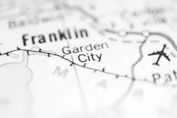 Garden City Louisiana Usa Geography Map — Stock Photo, Image