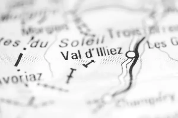 Val Dilliez Geography Switzerland — 스톡 사진