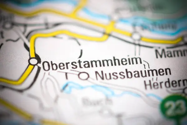 Oberstammheim Geography Switzerland — 스톡 사진