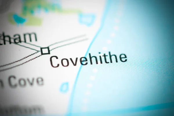 Covehithe Γεωγραφικό Χάρτη Του Ηνωμένου Βασιλείου — Φωτογραφία Αρχείου