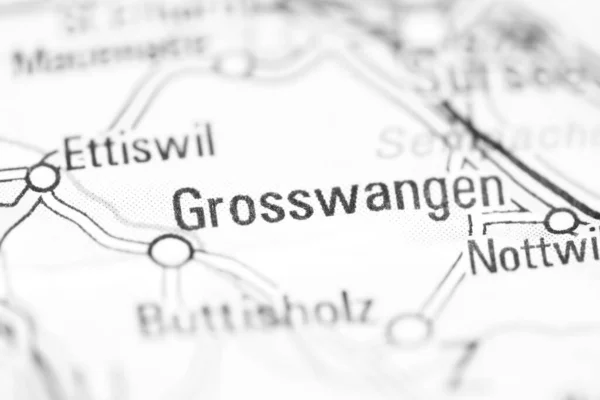 Grosswangen Geography Switzerland — 스톡 사진