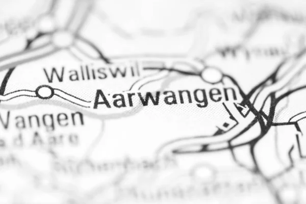 Aarwangen on a geographical map of Switzerland