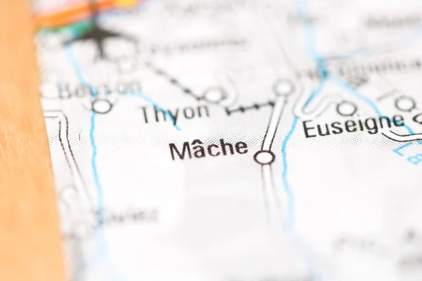 Mache Mapa Geográfico Suiza — Foto de Stock