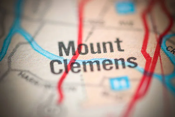 Mount Chemens Michigan Usa Geography Map — Stock Photo, Image