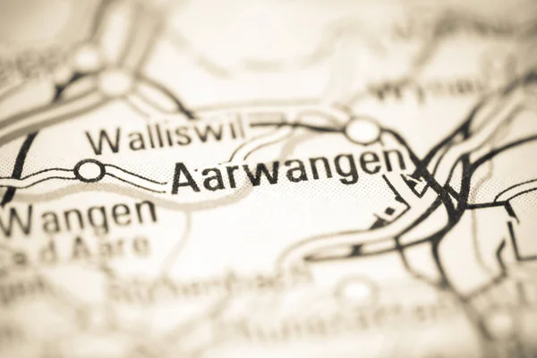 Aarwangen on a geographical map of Switzerland