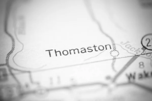 トマストン ミシガン州 地理地図上のアメリカ — ストック写真