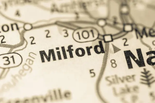 Det Milford New Hampshire Förenta Staterna — Stockfoto
