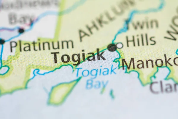 Togiak Alaska Estados Unidos Concepto Geográfico Primer Plano — Foto de Stock