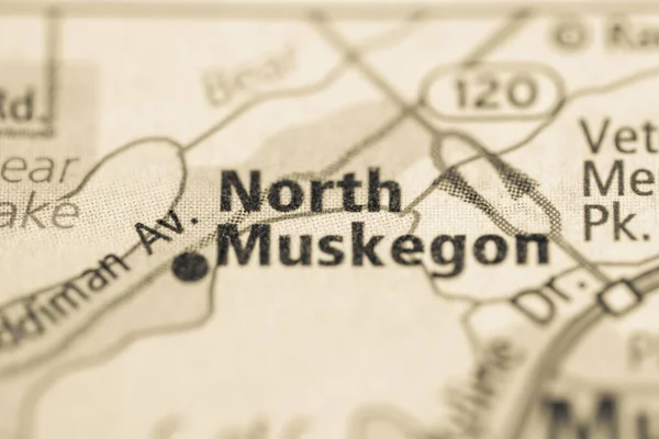 北Muskegon 密歇根美国 — 图库照片