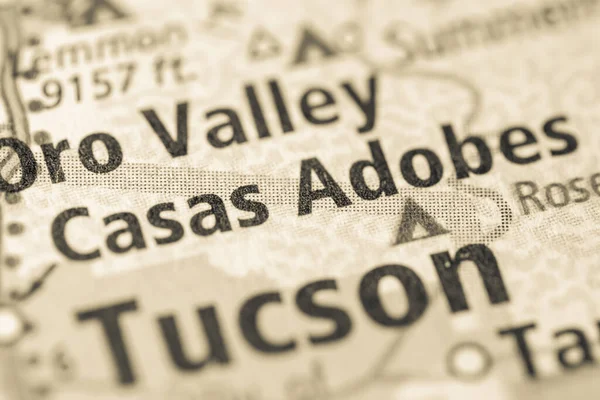 Casas Adobes Arizona Estados Unidos — Foto de Stock