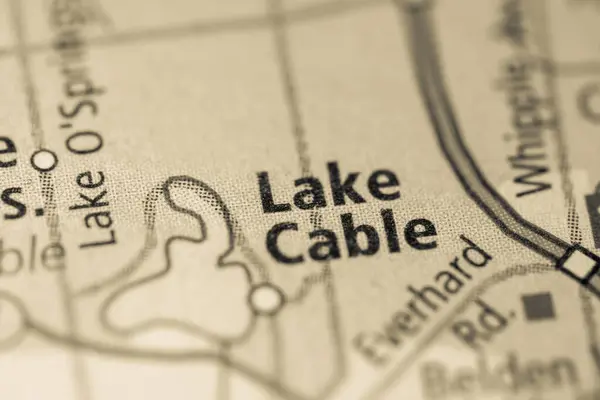 太湖电缆 俄亥俄美国 — 图库照片