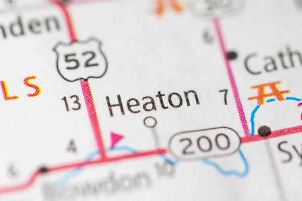 Heaton Norra Dakota Förenta Staterna — Stockfoto