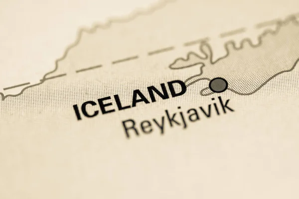 Iceland Geogrphy Concept Closde Shot — Stock Photo, Image