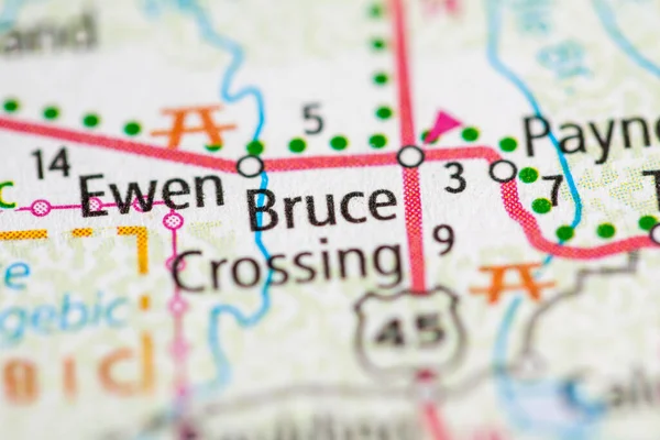 Bruce Crossing Michigan Estados Unidos — Fotografia de Stock