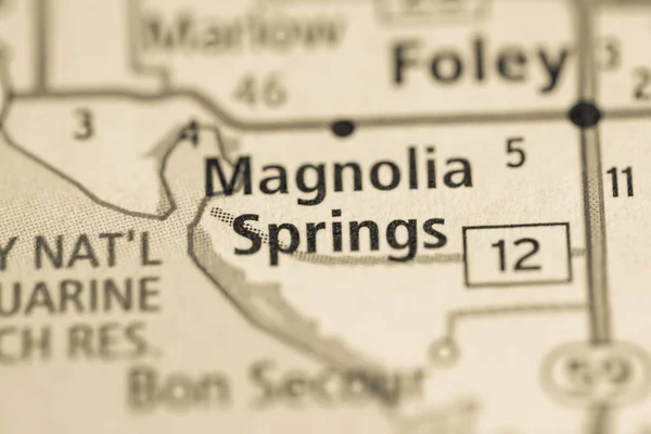 Magnolia Springs Vagyok Alabamában Egyesült Államok — Stock Fotó