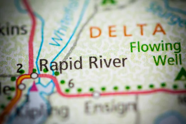 Rapid River. Michigan. USA