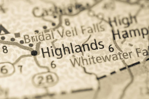 Highlands Carolina Norte Estados Unidos — Fotografia de Stock