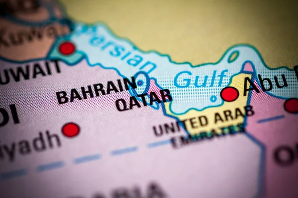 바레인 Geogrphy 컨셉트 — 스톡 사진
