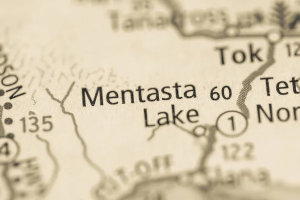 Λίμνη Mentasta Αλάσκα Ηπα — Φωτογραφία Αρχείου