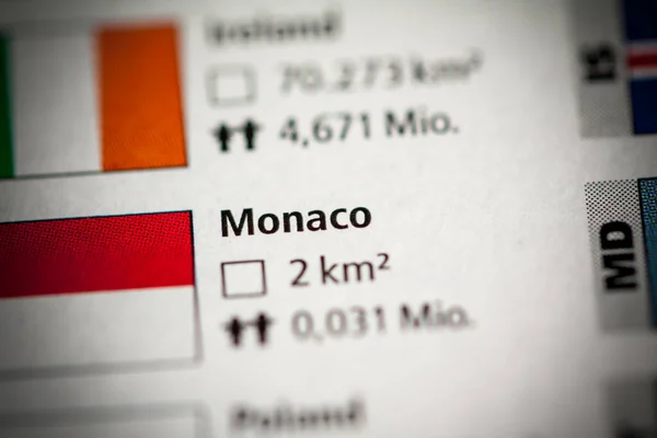 Monaco Concept Géographie Close Shot — Photo