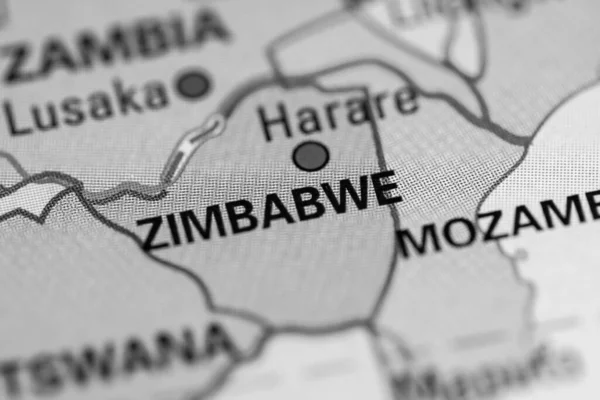 Zimbabwe Concetto Geogrphy Close Shot — Foto Stock