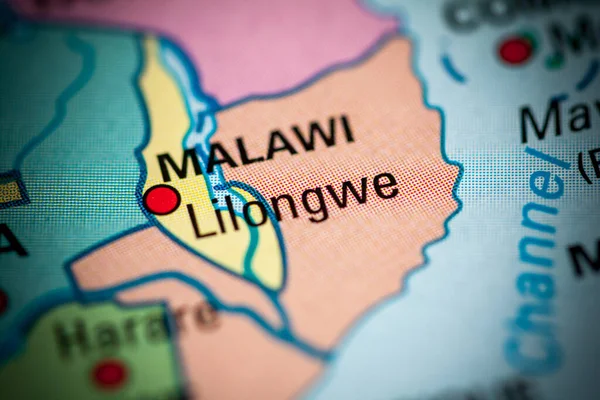 Lilongwe Malawi Concetto Geogrphy Close Shot — Foto Stock