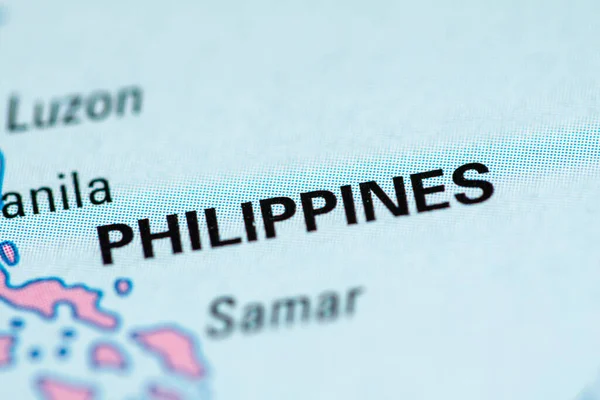 Filipinas Geogrphy Conceito Close Shot — Fotografia de Stock
