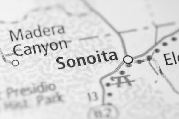 Sonoita. Arizona. USA map