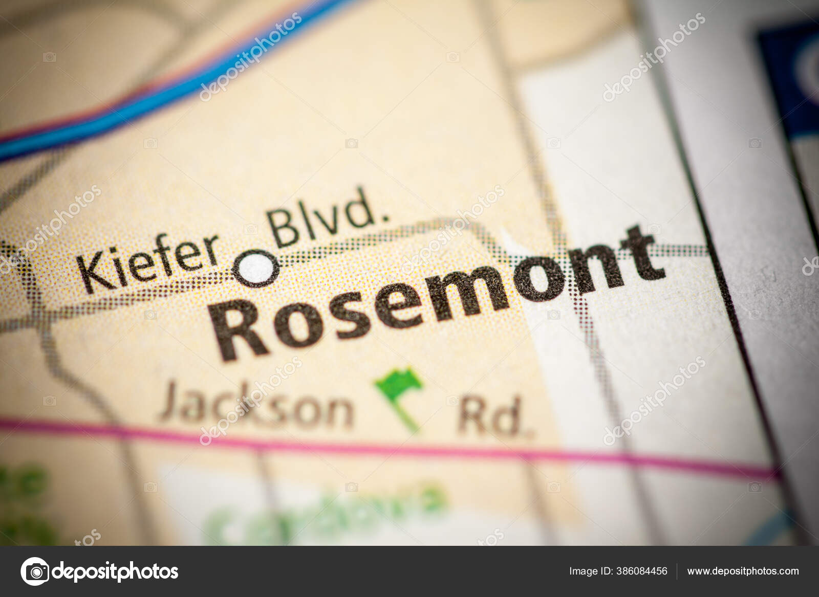 Rosemont California Usa Map Stock Photo by ©aliceinwonderland2020 386084456