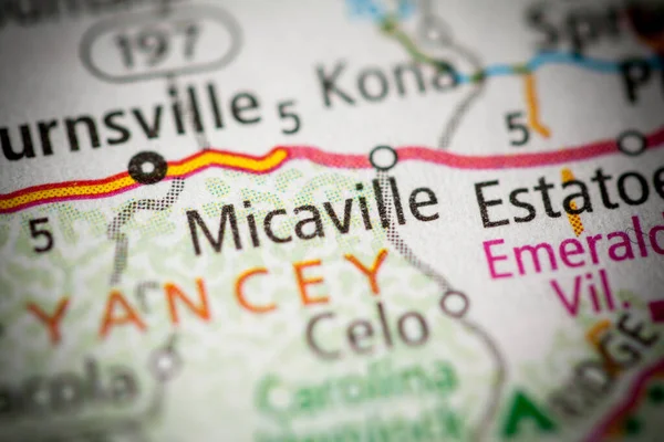 Micaville Carolina Del Norte Estados Unidos — Foto de Stock