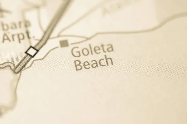 Παραλία Γκολέτα Καλιφόρνια Ηπα — Φωτογραφία Αρχείου