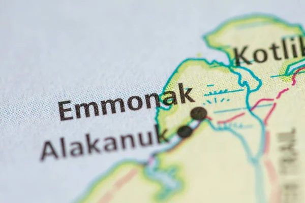 Emmonak Alasca Eua Conceito Geográfico Close Shot — Fotografia de Stock
