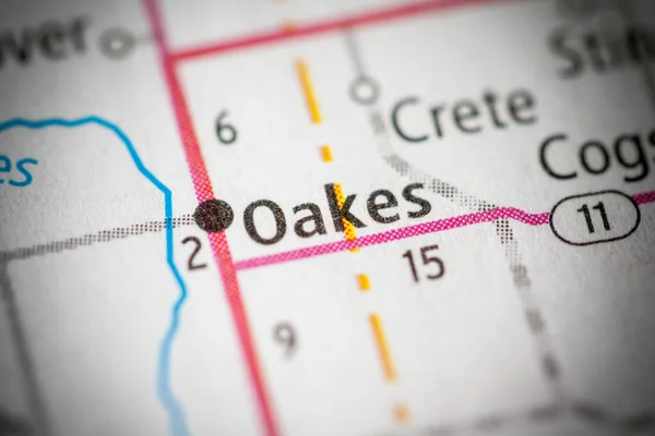 Oakes 北达科他州 — 图库照片