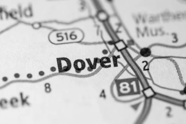 ドーバー オハイオ州 アメリカ地図 — ストック写真