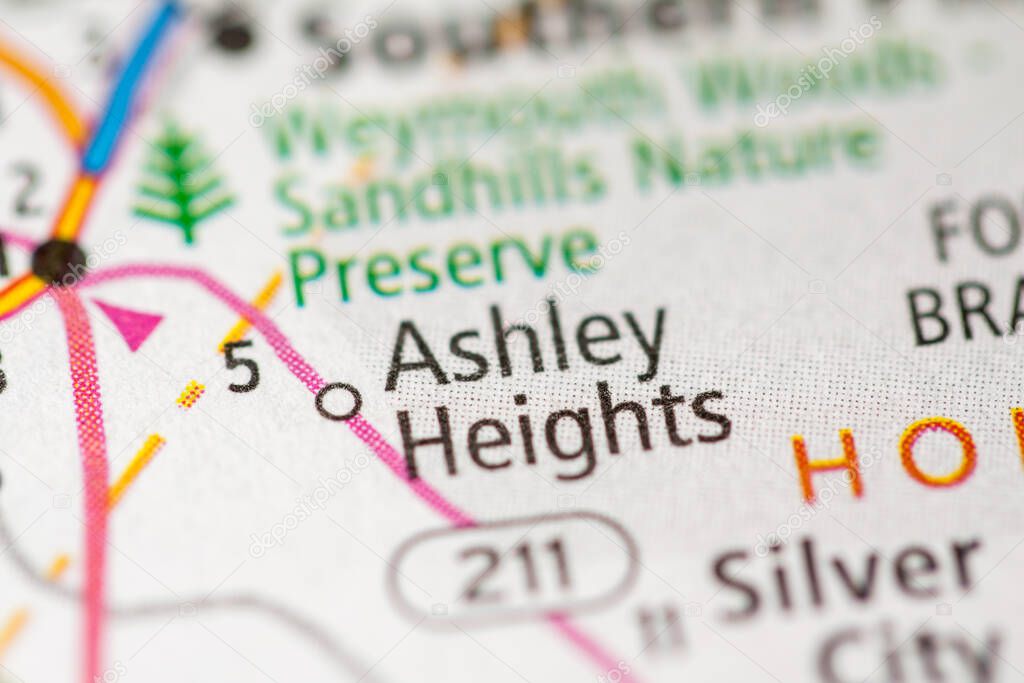 Ashley Heights. North Carolina. USA