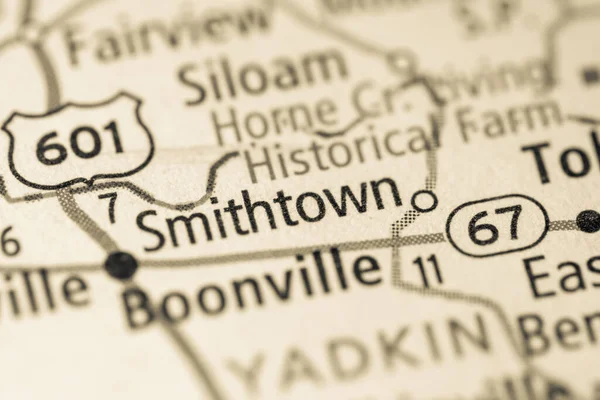 Til Smithtown Nord Carolina Usa – stockfoto