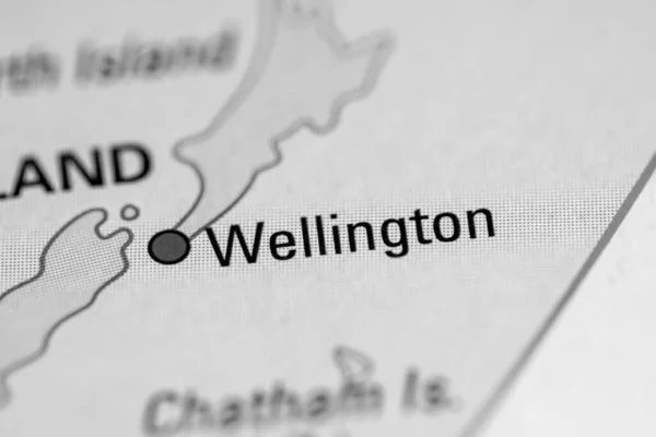 Wellington Nova Zelândia Geogrphy Conceito Close Shot — Fotografia de Stock