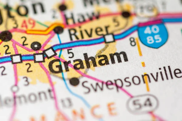 Graham Carolina Norte Estados Unidos — Fotografia de Stock