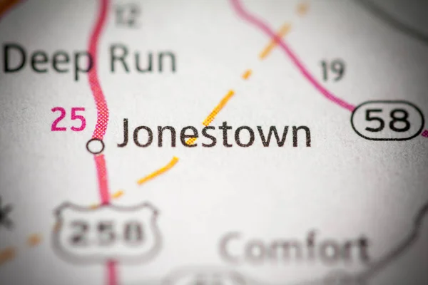 Jonestown Carolina Norte Estados Unidos — Fotografia de Stock